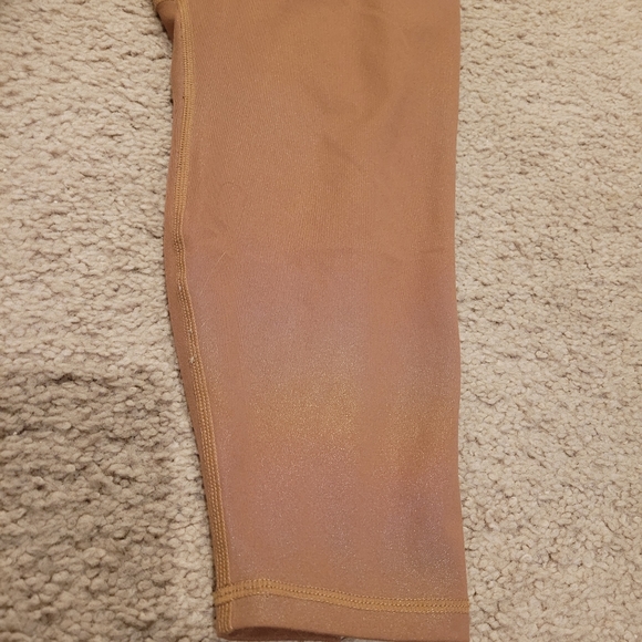 Plus Size Brown Iridescent Fabletics Leggings - Picture 2 of 5